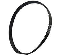 MKVAXR GT2 Closed Loop Timing Belt, Rubber, 2GT 6mm, 3D Printers Parts, 110-1220mm, Synchronous Belts Part 3D Printer Timing Belt(BLACK 852mm)