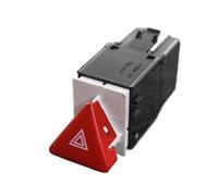 MKVAXR Hazard Emergency Light, for VW, for Passat, B6 3C 2005-2011 3C0953509A Warm Flasher Switch Button Hazard Warning Switch