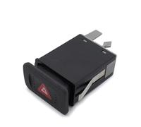 MKVAXR Hazard Warning Dash Light Indicator Switch Relay Button, for VW, for Jetta, for Golf, GTI MK4, for Bora, 1999-2006 1J0953235J 1J0953235D Hazard Warning Switch