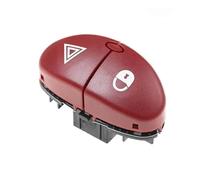 MKVAXR Hazard Warning Flasher Switch Dangerous Light Button, for Peugeot, 206 207, for Citroen, C2 96403778JK 6554.L0 6554L0 Hazard Warning Switch