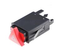 MKVAXR Hazard Warning Light Flasher Switch, For A3 8L1 Bj. 1.6 .8 .9 1996-2003 8L0941509G 8L0941509C 8L0941509M Hazard Warning Switch