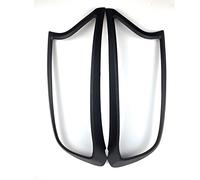 MKVAXR Headlight Cover Lamp Hoods Decorative Head Lamp, for Ford, Ranger 2015-2019 Accessories Car Body Auto Parts ABS Matte Black Car Headlight Cover