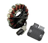 MKVAXR Ignition Stator Motorcycle Generator Coil Comp Voltage Regulator Rectifier for -10R 2008-2010 Magneto Plate Motorbike Magneto Stator