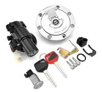 MKVAXR Ignition Switch Fuel Gas Cap, for Seat, Lock Key Set, for CBR600 CBR600F PC35 CBR 600 F4 F4I CBR600RR CBR900RR CBR929 CBR954 CB600F Hornet 600 599 PC36 CBR1100XX VFR800 VTR1000 CB1100SF X11 Car