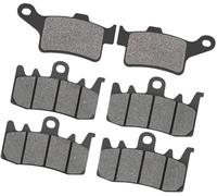 MKVAXR Motocycle Front and Rear Brake Pad, for CAN-AM, Spyder RS RS-S RT LTD RT-S ST ST-S F3 F3-S F3-T, for Harley, FLHTCUTGSE Motorcycle Brake Pads(BLACK Front and Rear)