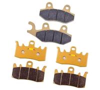 MKVAXR Motor Bike Ceramic Front And Rear Brake Pads, for T-RIUMPH 1200 Tiger XCA XCX XR XRT XRX Low 2018 2019 Motorcycle Brake Pads(BLACK Front Rear)