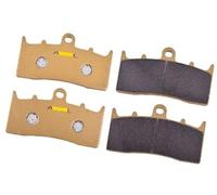 MKVAXR Motor Bike Ceramic Front Rear Brake Pads Set, for K1600GT K1600 GTL K1600GTL 2011 2013 K 1600 GT SE GTL E 2012 2013 Motorcycle Brake Pads(BLACK 2 Pairs Front)