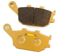 MKVAXR Motor Bike Front and Rear Brake Pads, for K Z750 ZR750 ZR750L Z750L ZR750M ZR 750 L7F L8F L9F LAF LBF M7F M8F M9F MAF MBF Motorcycle Brake Pads(BLACK 1pair Ceramic Rear)