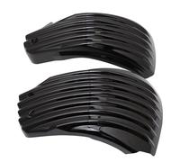 MKVAXR Motorcycle Black Battery Side Fairing Frame Covers, for Harley, Softail M8 Street BOB 2018-2021 Stripe style Motorcycle Battery Side Panel