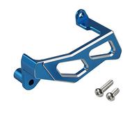 MKVAXR Motorcycle CNC Rear Brake Caliper Guard Aluminum For DRZ400SM DRZ 400SM DRZ 400 SM 2005-2021 Motorcycle Brake Disc Guard(Blue)