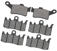 MKVAXR Motorcycle Front and Rear Brake Pads, for CAN-AM, Spyder RS RS-S, for, Caliper RT ST F3 LTD RT-S ST-S F3-S Daytona 500 SE6/SM6 Motorcycle Brake Pads(BLACK Rear)