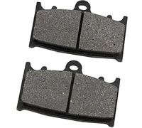 MKVAXR Motorcycle Front and Rear Brake Pads, for GSF 1250 Bandit Non ABS 2007-2011 GSF1250 ABS 2007-2012 Motorcycle Brake Pads(BLACK Front)