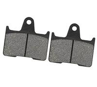 MKVAXR Motorcycle Front and Rear Brake Pads, for GSX1400 GSX1400K F 2001-2007 GSXR1000 K1 K2 GS1200 SSK1 ZK1 GV78A Motorcycle Brake Pads(BLACK Rear)