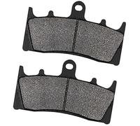 MKVAXR Motorcycle Front and Rear Brake Pads, for GSXR 1000 GSXR1000 K1 / K2 GSX 1400 GSX1400 K/F 2001-2007 GS1200 Motorcycle Brake Pads(BLACK Front)