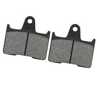 MKVAXR Motorcycle Front and Rear Brake Pads, for GSXR 1000 GSXR1000 K1 / K2 GSX 1400 GSX1400 K/F 2001-2007 GS1200 Motorcycle Brake Pads(BLACK Rear)