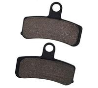 MKVAXR Motorcycle Front and Rear Brake Pads, for Harley, Night Train FXSTB Rocker FXCW FXCWC Breakout FXSB Blackline FXS FA457 FA458 Motorcycle Brake Pads(BLACK Front)