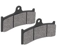 MKVAXR Motorcycle Front and Rear Brake Pads, for HON-DA CB1300 SC40 1998-2000 CB 1300 SC 40 Motorcycle Brake Pads(BLACK 1 Pair Front)