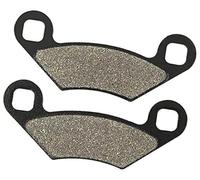 MKVAXR Motorcycle Front and Rear Brake Pads, for POLAR 400 500 800 Sportsman HO EFI 800 Sportsman, forest Tractor FA159 Motorcycle Brake Pads(BLACK 1 Pairs Rear)