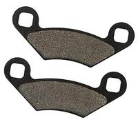 MKVAXR Motorcycle Front and Rear Brake Pads, for Polaris, 400 425 500 Big Boss Scrambler Sport Sportsman Xplorer, for MAGNUM, Motorcycle Brake Pads(BLACK 1 Pair Front)