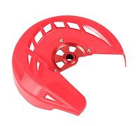 MKVAXR Motorcycle Front Brake Disc Rotor Guard Cover Protector Motocross Offroad For CR CRF 125R 250R 450R 250X 450X 450RX 250L 2002-2020 Motorcycle Brake Disc Guard(Red)