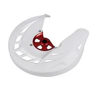 MKVAXR Motorcycle Front Brake Disc Rotor Guard Cover Protector Motocross Offroad For CR CRF 125R 250R 450R 250X 450X 450RX 250L 2002-2020 Motorcycle Brake Disc Guard(White)