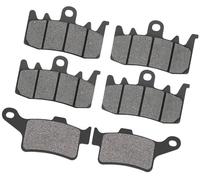 MKVAXR Motorcycle Front Rear Brake Pads, for CAN-AM, Spyder RS RS-S RT LTD RT-S ST-S F3 F3-S F3-T, for Harley, FLHTCUTGSE CVO Tri Glide Motorcycle Brake Pads(BLACK Front and Rear)