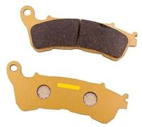 MKVAXR Motorcycle Front Rear Brake Pads, for H XL700 XL700V Transalp 3piston front caliper front rear wheels XL 700 CBF1000 CBF 1000 Motorcycle Brake Pads(BLACK 1pair Copper Rear)