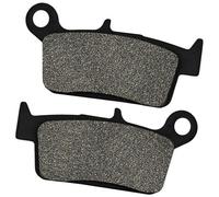 MKVAXR Motorcycle Front Rear Brake Pads, for RM250 RM 125 250 96-12 RMX250 96-00 DRZ400 DRZ 400 SM DRZ 400S 00-21 DR 125 SM 08-12 Motorcycle Brake Pads(BLACK Rear)