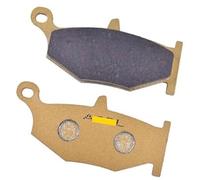 MKVAXR Motorcycle Front Rear Brake Pads Set, for S GSR400 GSR600 GSR 400 2006-2008 GSR 600 2006-2010 Motorcycle Brake Pads(BLACK 1pair Ceramic Rear)