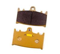 MKVAXR Motorcycle Front Rear Brake Pads Set, for S GSR400 GSR600 GSR 400 2006-2008 GSR 600 2006-2010 Motorcycle Brake Pads(BLACK 1pair Ceramic Front)