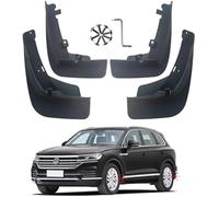 MKVAXR Mud Flaps Assembly Car Mud Flaps, for Vw, for Touareg Splash Guards Flap Mudguards Front Rear 4Pcs 2010 2011 2012 2013 2014 2015 2016 2017(BLACK 2018 2024)