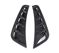 MKVAXR Pair Canard Spoiler Splitter Front Bumper Side Trim Cover, for Mercedes, C Class W205 C63 C180 C200 C260 C300 C180L C200L 2019+ Car Spoiler Trim(CarbonLook)