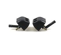 MKVAXR Pair Headlight Lamp Washer Nozzle Jet MN117091 MN117092, for Mitsubishi, Pajero Montero V73 V77 V75 Headlight Washer Nozzle