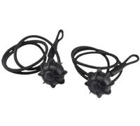 MKVAXR Parcel Shelf String Cord, for VW, for Golf, 6, for GTI R20 MK5 OE: 1K6863447A Rear Trunk Storage Bag Tray Straps Strap Luggage Rack Strap(BLACK 2pcs)