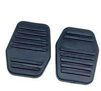 MKVAXR Pedal Pad, for Fiesta, MK5, for Classic, for Ikon 2008 2007 2006 2005 2004 2003 2002 6789917 Car Rubber Brake Clutch Foot Cover Clutch Pedal(BLACK 1PIECE)