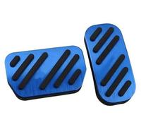 MKVAXR Pedal Pad, for Toyota, for C-HR, for CHR 2016 2017 2018 2019 2020 2021 2022 Aluminium Alloy Car Accelerator Brake Pedals Gas Clutch Cover Pads Clutch Pedal(Blue)