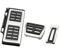 MKVAXR Pedal Pad, for VW, for Tiguan, 2017-2022, for Passat, B8, for Golf, 7 8, for T-cross, for T-ROC, for Skoda, for Octavia, A7 5F MK3 LHD Car Pedals Clutch Pedal(BLACK AT pedal with rest)