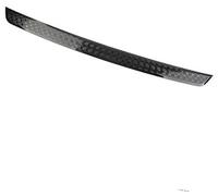 MKVAXR Rear Bumper Molding Trim Protector Car Accessories, for Land Rover, for Defender 90 110 2020 2021 2022 2023 Car Rear Bumper Rubber Guard(BLACK Bright Black)