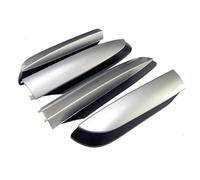 MKVAXR Replacement ABS Roof Rack Bar Rail End Protection Cover Shell 4PC, for TOYOTA, for RAV4, XA40 2013 2014 2015 2016 2017 2018 Accessories Car Roof Rack