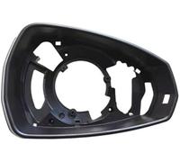 MKVAXR Side Wing Mirror Cover Cap Car Housing Frame Surround Rear View Holder Trim Automobiles Parts, forA3 S3 RS3 2014-2020 Caps(Left) Rearview Mirror Frame(BLACK Right)