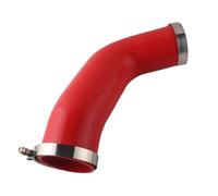 MKVAXR Silicone Turbo Inlet Elbow Tube Intake Hose Pipe, for Golf, Mk7 GTI R, V8 Mk3, for A3, S3 Tt 2.0t 2014 Car Turbocharger Hose Assembly(Blue with Logo)