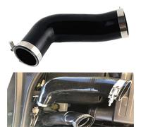 MKVAXR Silicone Turbo Inlet Elbow Tube Intake Hose Pipe, for Golf, Mk7 GTI R, V8 Mk3, for A3, S3 Tt 2.0t 2014 Car Turbocharger Hose Assembly(Blue with Logo)
