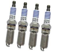 MKVAXR Spark Plug Sp-411 Ayfs22fm Iridium Plug, for Ford, for Flex, for Taurus, for Fusion, for Mazda Cx7 Cx9 3 5 6, for Lincoln Mks Mkt Mkz Car Spark Plug Set (4 Spark Plugs) (4 Spark Plugs)