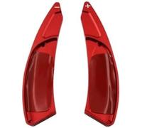 MKVAXR Steering Wheel Paddle Shifter for Ds, for Crossback, for 3, for 4, for 4S, for 5 Car Steering Wheel Shift Paddle Gear Extender Stickers(Black Type a Red)