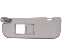 MKVAXR Sun Visor Bracket Car Sun Visor for Hyundai for Elantra 2011-2015 Beige Grey Left or Right Interior Sunshade Front(BLACK 1pc Gray Left)