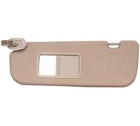 MKVAXR Sun Visor Bracket Car Sun Visor for Hyundai for Elantra 2011-2015 Beige Grey Left or Right Interior Sunshade Front(BLACK 1pc Beige Left)
