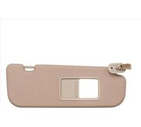 MKVAXR Sun Visor Bracket Car Sun Visor for Hyundai for Elantra 2011-2015 Beige Grey Left or Right Interior Sunshade Front(BLACK 1pc Beige Right)