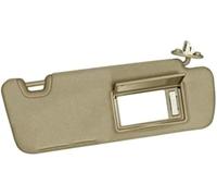 MKVAXR Sun Visor Bracket Front Sun Visor for TOYOTA for Highlander 2014-2019 Car Interior Panel with Mirror Light 74310 0E074 A0 74310 0E072 B0(Beige Right)