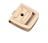 MKVAXR Trunk Tail Cover Bottom Plate Mat Floor Carpet Handle Auto Accessories, for BMW, for E70 X5 Spare Tire Cover Lock E71 X6 51479120283 Boot Floor Handle(Beige with Lock Hole)