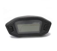 MKVAXR Universal Motorcycle LCD Digital Speedometer Odometer Backlight 2 4 Cylinders 1000r/min Moto Trip Data Gauge(Without Sensor)